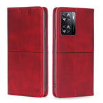 Custodia per telefono in pelle magnetica con trama di mucca, For OPPO A57s 4G / A57e 4G, For OPPO K10 5G Global, For vivo Y52t, For OnePlus Nord N20 SE 4G