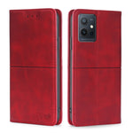 Custodia per telefono in pelle magnetica con trama di mucca, For OPPO A57s 4G / A57e 4G, For OPPO K10 5G Global, For vivo Y52t, For OnePlus Nord N20 SE 4G