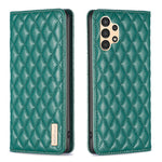 Custodia per telefono a conchiglia in pelle magnetica Diamond Lattice, For Samsung Galaxy A13 5G / 4G, For Samsung Galaxy A14 5G, For Samsung Galaxy A22 4G, For Samsung Galaxy A22 5G