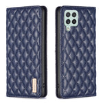 Custodia per telefono a conchiglia in pelle magnetica Diamond Lattice, For Samsung Galaxy A13 5G / 4G, For Samsung Galaxy A14 5G, For Samsung Galaxy A22 4G, For Samsung Galaxy A22 5G