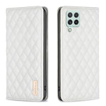 Custodia per telefono a conchiglia in pelle magnetica Diamond Lattice, For Samsung Galaxy A13 5G / 4G, For Samsung Galaxy A14 5G, For Samsung Galaxy A22 4G, For Samsung Galaxy A22 5G