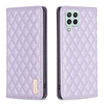 Custodia per telefono a conchiglia in pelle magnetica Diamond Lattice, For Samsung Galaxy A13 5G / 4G, For Samsung Galaxy A14 5G, For Samsung Galaxy A22 4G, For Samsung Galaxy A22 5G