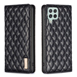 Custodia per telefono a conchiglia in pelle magnetica Diamond Lattice, For Samsung Galaxy A13 5G / 4G, For Samsung Galaxy A14 5G, For Samsung Galaxy A22 4G, For Samsung Galaxy A22 5G