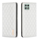 Custodia per telefono a conchiglia in pelle magnetica Diamond Lattice, For Samsung Galaxy A13 5G / 4G, For Samsung Galaxy A14 5G, For Samsung Galaxy A22 4G, For Samsung Galaxy A22 5G
