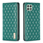 Custodia per telefono a conchiglia in pelle magnetica Diamond Lattice, For Samsung Galaxy A13 5G / 4G, For Samsung Galaxy A14 5G, For Samsung Galaxy A22 4G, For Samsung Galaxy A22 5G