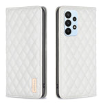 Custodia per telefono a conchiglia in pelle magnetica Diamond Lattice, For Samsung Galaxy A23 / M23 / M13 4G, For Samsung Galaxy A23e, For Samsung Galaxy A31, For Samsung Galaxy A32 4G