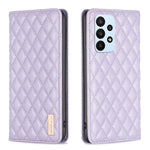Custodia per telefono a conchiglia in pelle magnetica Diamond Lattice, For Samsung Galaxy A23 / M23 / M13 4G, For Samsung Galaxy A23e, For Samsung Galaxy A31, For Samsung Galaxy A32 4G