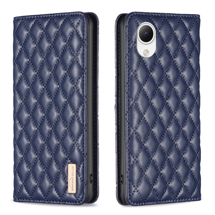 Custodia per telefono a conchiglia in pelle magnetica Diamond Lattice, For Samsung Galaxy A23 / M23 / M13 4G, For Samsung Galaxy A23e, For Samsung Galaxy A31, For Samsung Galaxy A32 4G