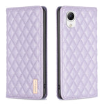 Custodia per telefono a conchiglia in pelle magnetica Diamond Lattice, For Samsung Galaxy A23 / M23 / M13 4G, For Samsung Galaxy A23e, For Samsung Galaxy A31, For Samsung Galaxy A32 4G