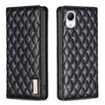 Custodia per telefono a conchiglia in pelle magnetica Diamond Lattice, For Samsung Galaxy A23 / M23 / M13 4G, For Samsung Galaxy A23e, For Samsung Galaxy A31, For Samsung Galaxy A32 4G