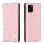 Custodia per telefono a conchiglia in pelle magnetica Diamond Lattice, For Samsung Galaxy A23 / M23 / M13 4G, For Samsung Galaxy A23e, For Samsung Galaxy A31, For Samsung Galaxy A32 4G