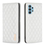 Custodia per telefono a conchiglia in pelle magnetica Diamond Lattice, For Samsung Galaxy A23 / M23 / M13 4G, For Samsung Galaxy A23e, For Samsung Galaxy A31, For Samsung Galaxy A32 4G