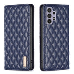 Custodia per telefono a conchiglia in pelle magnetica Diamond Lattice, For Samsung Galaxy A32 5G, For Samsung Galaxy A33, For Samsung Galaxy A41, For Samsung Galaxy A42 5G