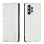 Custodia per telefono a conchiglia in pelle magnetica Diamond Lattice, For Samsung Galaxy A32 5G, For Samsung Galaxy A33, For Samsung Galaxy A41, For Samsung Galaxy A42 5G