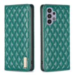 Custodia per telefono a conchiglia in pelle magnetica Diamond Lattice, For Samsung Galaxy A32 5G, For Samsung Galaxy A33, For Samsung Galaxy A41, For Samsung Galaxy A42 5G