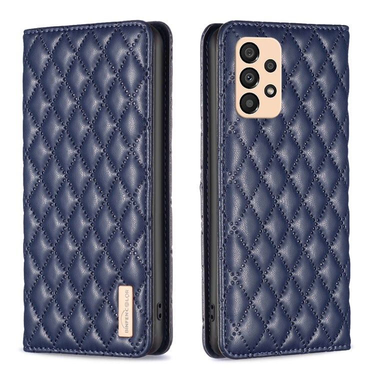 Custodia per telefono a conchiglia in pelle magnetica Diamond Lattice, For Samsung Galaxy A32 5G, For Samsung Galaxy A33, For Samsung Galaxy A41, For Samsung Galaxy A42 5G