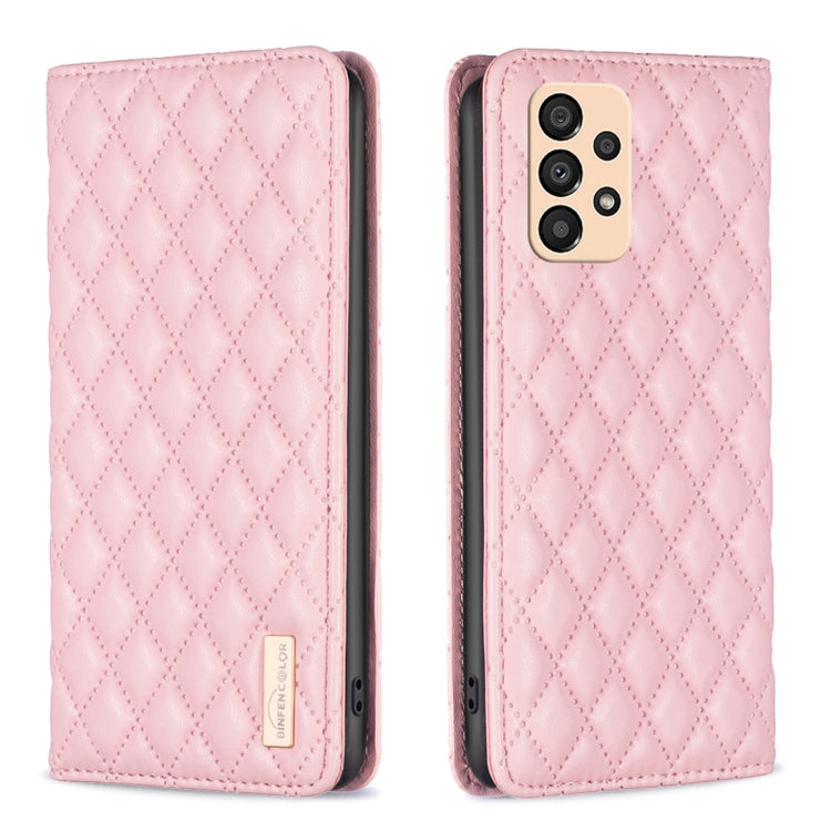 Custodia per telefono a conchiglia in pelle magnetica Diamond Lattice, For Samsung Galaxy A32 5G, For Samsung Galaxy A33, For Samsung Galaxy A41, For Samsung Galaxy A42 5G