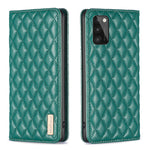 Custodia per telefono a conchiglia in pelle magnetica Diamond Lattice, For Samsung Galaxy A32 5G, For Samsung Galaxy A33, For Samsung Galaxy A41, For Samsung Galaxy A42 5G