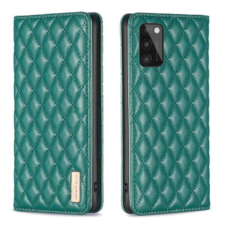 Custodia per telefono a conchiglia in pelle magnetica Diamond Lattice, For Samsung Galaxy A32 5G, For Samsung Galaxy A33, For Samsung Galaxy A41, For Samsung Galaxy A42 5G