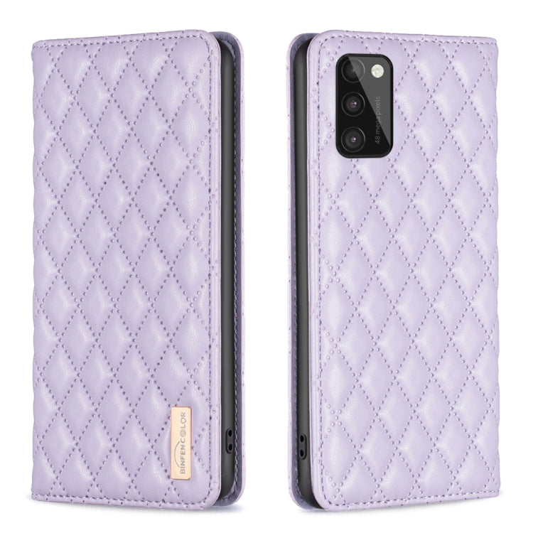 Custodia per telefono a conchiglia in pelle magnetica Diamond Lattice, For Samsung Galaxy A32 5G, For Samsung Galaxy A33, For Samsung Galaxy A41, For Samsung Galaxy A42 5G