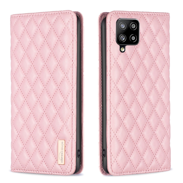 Custodia per telefono a conchiglia in pelle magnetica Diamond Lattice, For Samsung Galaxy A32 5G, For Samsung Galaxy A33, For Samsung Galaxy A41, For Samsung Galaxy A42 5G