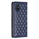 Custodia per telefono a conchiglia in pelle magnetica Diamond Lattice, For Samsung Galaxy A51 4G, For Samsung Galaxy A52 / A52s 5G, For Samsung Galaxy A53, For Samsung Galaxy A71 4G