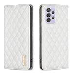 Custodia per telefono a conchiglia in pelle magnetica Diamond Lattice, For Samsung Galaxy A51 4G, For Samsung Galaxy A52 / A52s 5G, For Samsung Galaxy A53, For Samsung Galaxy A71 4G