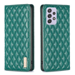 Custodia per telefono a conchiglia in pelle magnetica Diamond Lattice, For Samsung Galaxy A51 4G, For Samsung Galaxy A52 / A52s 5G, For Samsung Galaxy A53, For Samsung Galaxy A71 4G