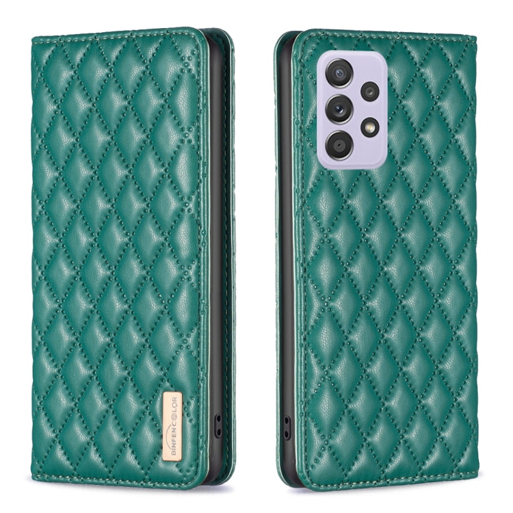 Custodia per telefono a conchiglia in pelle magnetica Diamond Lattice, For Samsung Galaxy A51 4G, For Samsung Galaxy A52 / A52s 5G, For Samsung Galaxy A53, For Samsung Galaxy A71 4G