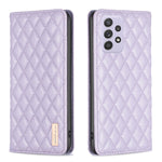Custodia per telefono a conchiglia in pelle magnetica Diamond Lattice, For Samsung Galaxy A51 4G, For Samsung Galaxy A52 / A52s 5G, For Samsung Galaxy A53, For Samsung Galaxy A71 4G