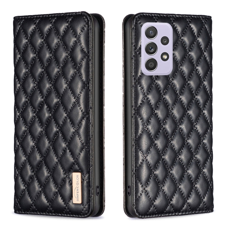 Custodia per telefono a conchiglia in pelle magnetica Diamond Lattice, For Samsung Galaxy A51 4G, For Samsung Galaxy A52 / A52s 5G, For Samsung Galaxy A53, For Samsung Galaxy A71 4G