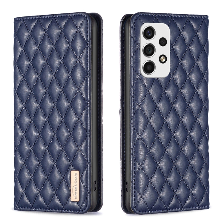 Custodia per telefono a conchiglia in pelle magnetica Diamond Lattice, For Samsung Galaxy A51 4G, For Samsung Galaxy A52 / A52s 5G, For Samsung Galaxy A53, For Samsung Galaxy A71 4G