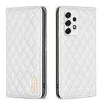 Custodia per telefono a conchiglia in pelle magnetica Diamond Lattice, For Samsung Galaxy A51 4G, For Samsung Galaxy A52 / A52s 5G, For Samsung Galaxy A53, For Samsung Galaxy A71 4G
