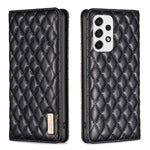 Custodia per telefono a conchiglia in pelle magnetica Diamond Lattice, For Samsung Galaxy A51 4G, For Samsung Galaxy A52 / A52s 5G, For Samsung Galaxy A53, For Samsung Galaxy A71 4G