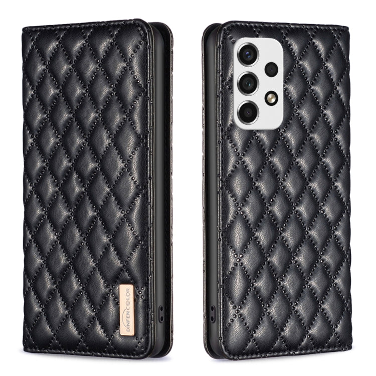Custodia per telefono a conchiglia in pelle magnetica Diamond Lattice, For Samsung Galaxy A51 4G, For Samsung Galaxy A52 / A52s 5G, For Samsung Galaxy A53, For Samsung Galaxy A71 4G