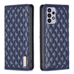 Custodia per telefono a conchiglia in pelle magnetica Diamond Lattice, For Samsung Galaxy A72 5G / 4G, For Samsung Galaxy A73 5G, For Samsung Galaxy S20+, For Samsung Galaxy S20 Ultra