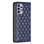 Custodia per telefono a conchiglia in pelle magnetica Diamond Lattice, For Samsung Galaxy A72 5G / 4G, For Samsung Galaxy A73 5G, For Samsung Galaxy S20+, For Samsung Galaxy S20 Ultra