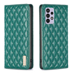 Custodia per telefono a conchiglia in pelle magnetica Diamond Lattice, For Samsung Galaxy A72 5G / 4G, For Samsung Galaxy A73 5G, For Samsung Galaxy S20+, For Samsung Galaxy S20 Ultra