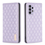 Custodia per telefono a conchiglia in pelle magnetica Diamond Lattice, For Samsung Galaxy A72 5G / 4G, For Samsung Galaxy A73 5G, For Samsung Galaxy S20+, For Samsung Galaxy S20 Ultra
