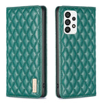 Custodia per telefono a conchiglia in pelle magnetica Diamond Lattice, For Samsung Galaxy A72 5G / 4G, For Samsung Galaxy A73 5G, For Samsung Galaxy S20+, For Samsung Galaxy S20 Ultra