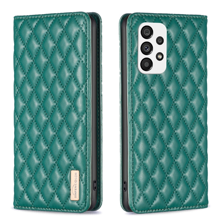 Custodia per telefono a conchiglia in pelle magnetica Diamond Lattice, For Samsung Galaxy A72 5G / 4G, For Samsung Galaxy A73 5G, For Samsung Galaxy S20+, For Samsung Galaxy S20 Ultra