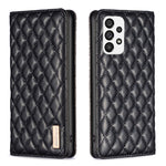 Custodia per telefono a conchiglia in pelle magnetica Diamond Lattice, For Samsung Galaxy A72 5G / 4G, For Samsung Galaxy A73 5G, For Samsung Galaxy S20+, For Samsung Galaxy S20 Ultra