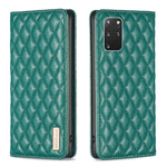 Custodia per telefono a conchiglia in pelle magnetica Diamond Lattice, For Samsung Galaxy A72 5G / 4G, For Samsung Galaxy A73 5G, For Samsung Galaxy S20+, For Samsung Galaxy S20 Ultra