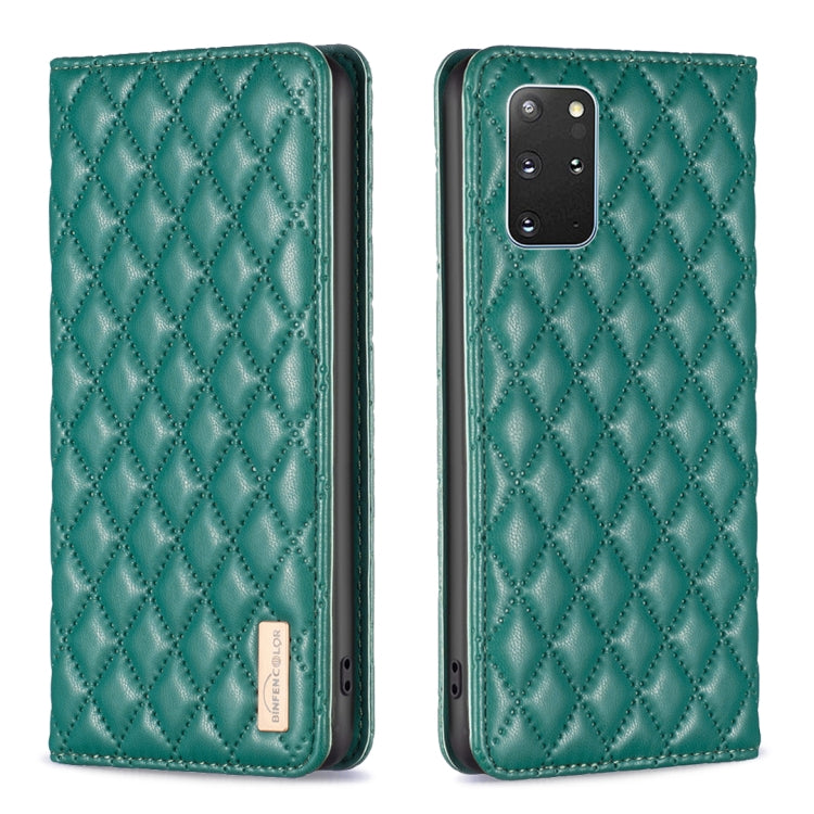 Custodia per telefono a conchiglia in pelle magnetica Diamond Lattice, For Samsung Galaxy A72 5G / 4G, For Samsung Galaxy A73 5G, For Samsung Galaxy S20+, For Samsung Galaxy S20 Ultra