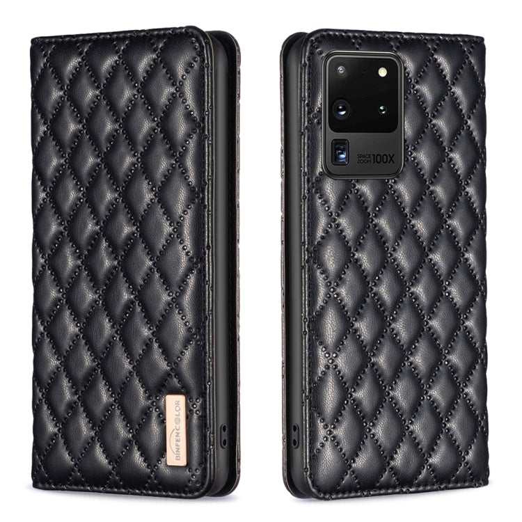 Custodia per telefono a conchiglia in pelle magnetica Diamond Lattice, For Samsung Galaxy A72 5G / 4G, For Samsung Galaxy A73 5G, For Samsung Galaxy S20+, For Samsung Galaxy S20 Ultra