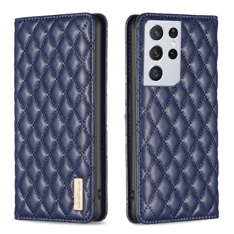 Custodia per telefono a conchiglia in pelle magnetica Diamond Lattice, For Samsung Galaxy S20 FE, For Samsung Galaxy S20, For Samsung Galaxy S21+ 5G, For Samsung Galaxy S21 Ultra 5G