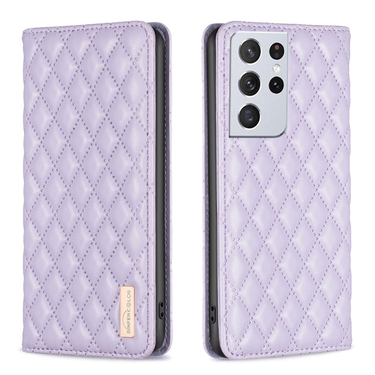 Custodia per telefono a conchiglia in pelle magnetica Diamond Lattice, For Samsung Galaxy S20 FE, For Samsung Galaxy S20, For Samsung Galaxy S21+ 5G, For Samsung Galaxy S21 Ultra 5G