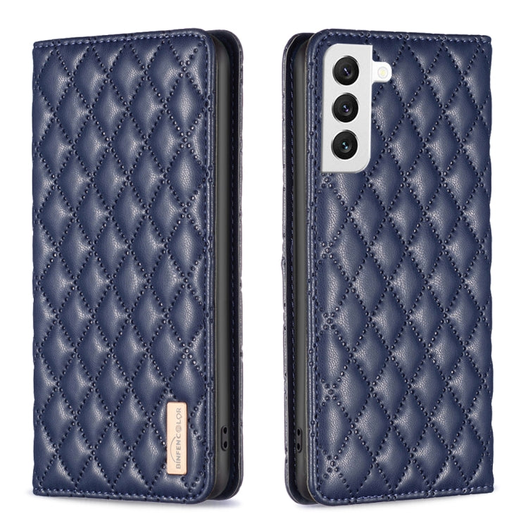 Custodia per telefono a conchiglia in pelle magnetica Diamond Lattice, For Samsung Galaxy S22 5G, For Samsung Galaxy S23+ 5G, For Samsung Galaxy S23 Ultra 5G, For Samsung Galaxy S23 5G