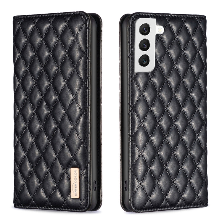 Custodia per telefono a conchiglia in pelle magnetica Diamond Lattice, For Samsung Galaxy S22 5G, For Samsung Galaxy S23+ 5G, For Samsung Galaxy S23 Ultra 5G, For Samsung Galaxy S23 5G