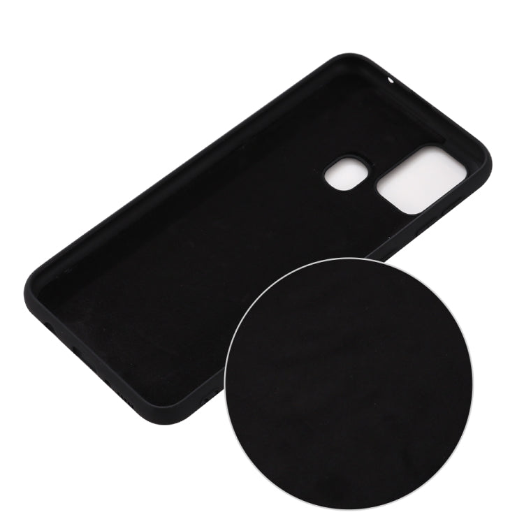 Custodia silicone liquido per Samsung Galaxy M31